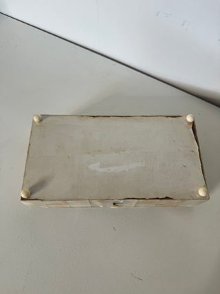 Mother of pearl jewelry casket